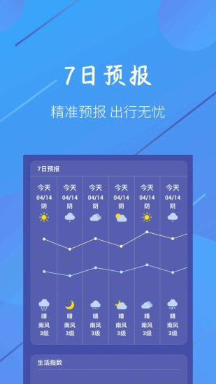 小小天气预报助手截图7