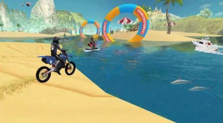 冲浪自行车赛SurferBikeRacingGame