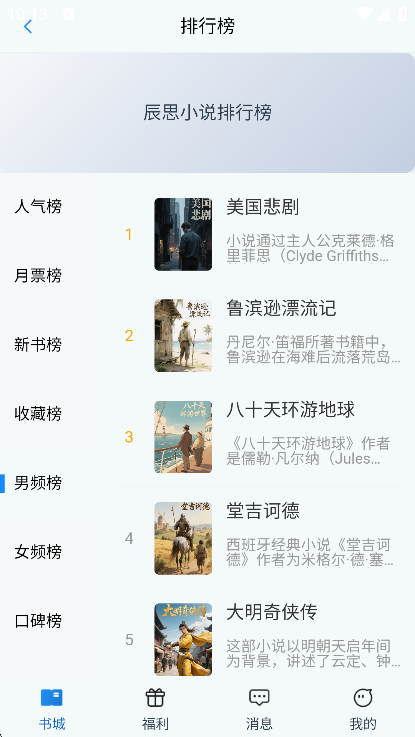 辰思小说