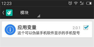 应用变量app