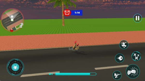 城市英雄蜘蛛侠游戏