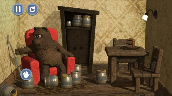 泰迪熊吃蛋糕游戏