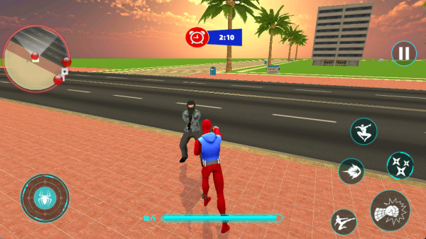 城市英雄蜘蛛侠游戏