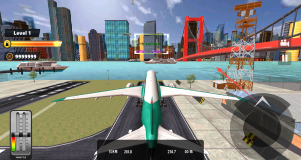飞机飞行游戏3D(Airplane Pilot Flight Simulator)