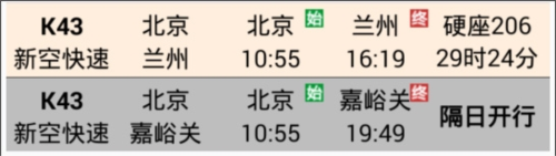 盛名时刻表