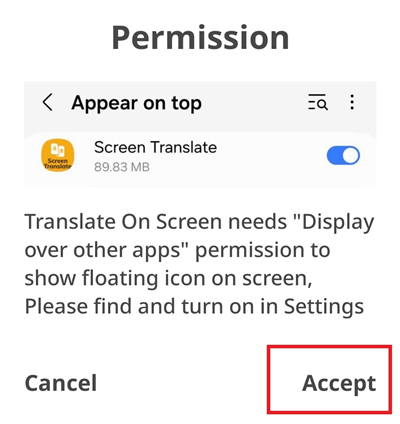 Screen Translate