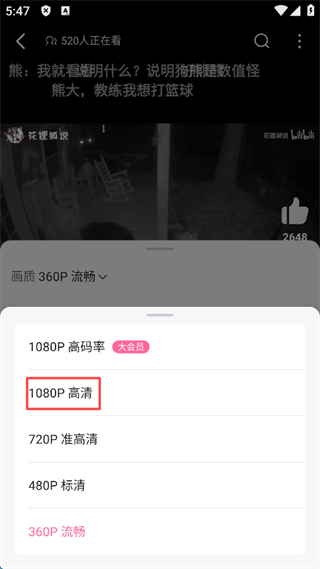 哔哩哔哩老版本