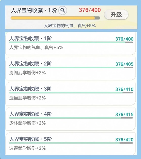 宗师之上宝物养成推荐
