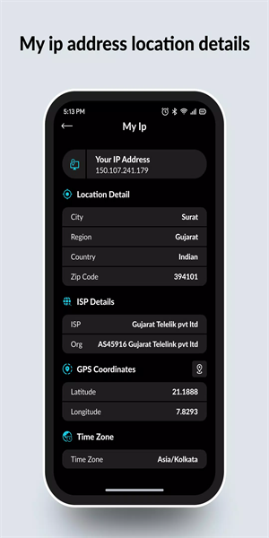 IP Tracker Location Info