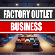 服装工厂直销店图标