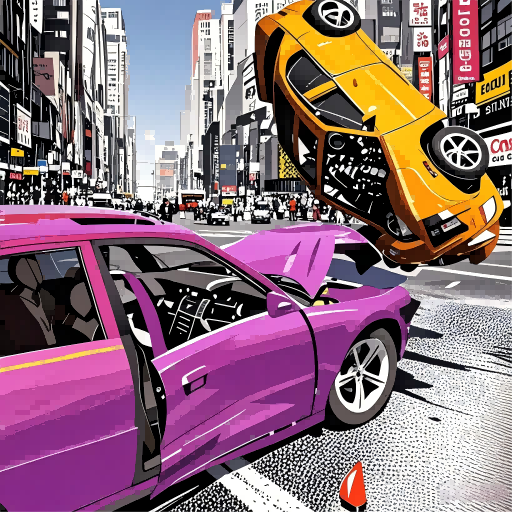 赛车冲撞游戏