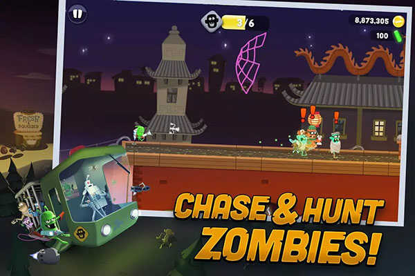 僵尸榨汁机单机版最新版ZombieCatchers图1