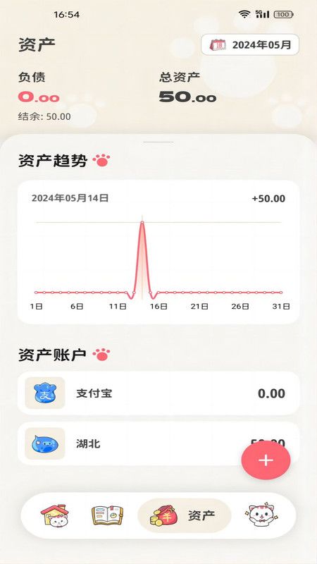 喵钱记账软件截图1