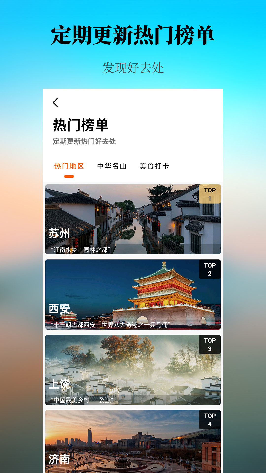 出去玩旅游线路规划截图1