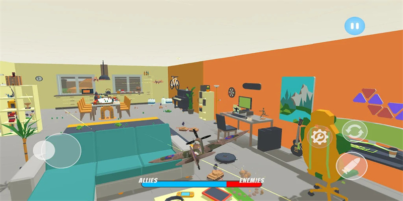 玩具飞机战游戏(toy war: house warfare)图1