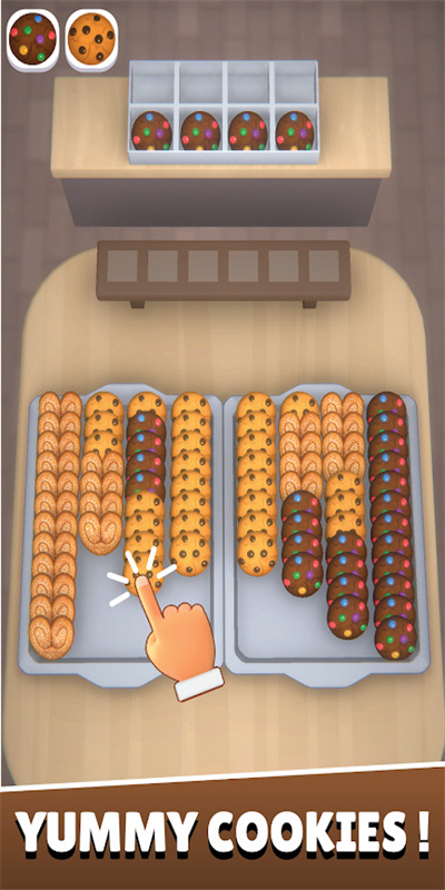 饼干分类3d游戏(Cookie Pack 3D)图1