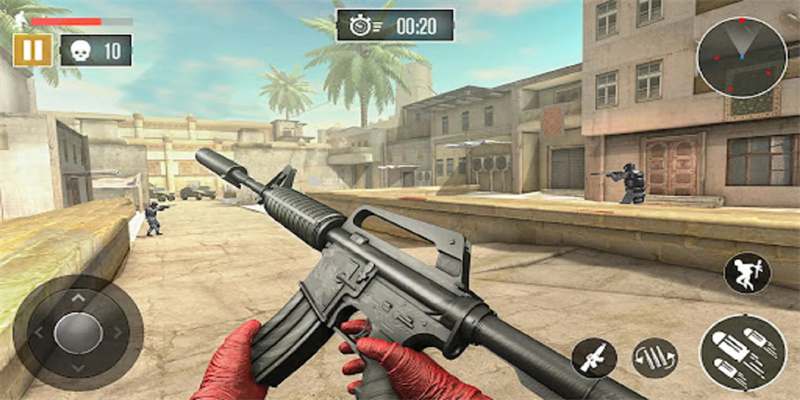 FPS火焰射击生存游戏(Fps Fire Battleground India)图1