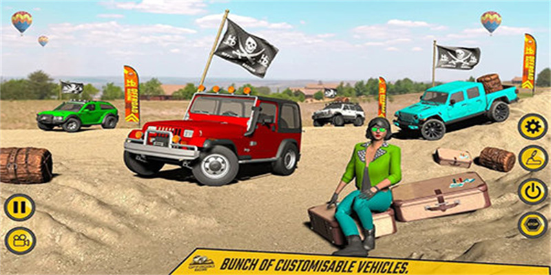 泥地越野赛车MudTruckRacingGames图3