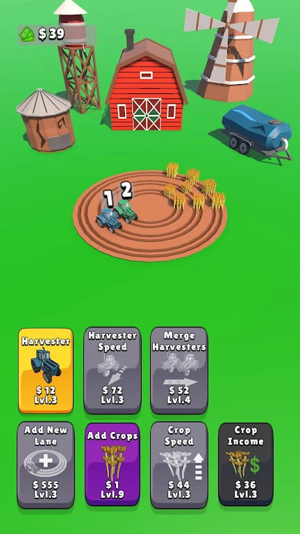 闲置圆形农场游戏(Idle-Circle-Farm)图1