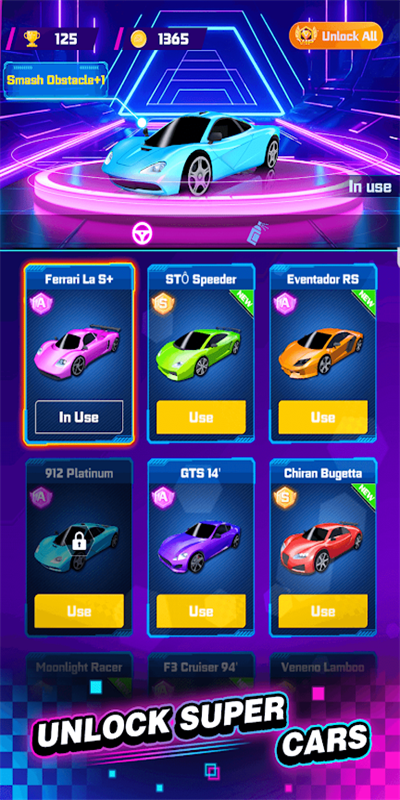 节奏赛车音乐围棋游戏(Rhythm Racer)图1