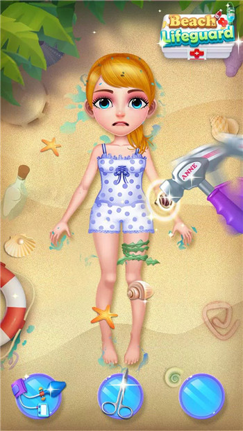 海滩救援派对医生游戏(beach rescue - party doctor)图2