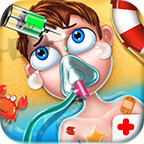 海滩救援派对医生游戏(beach rescue - party doctor)