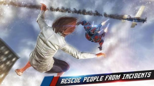 飞行英雄机器人城市救援图1