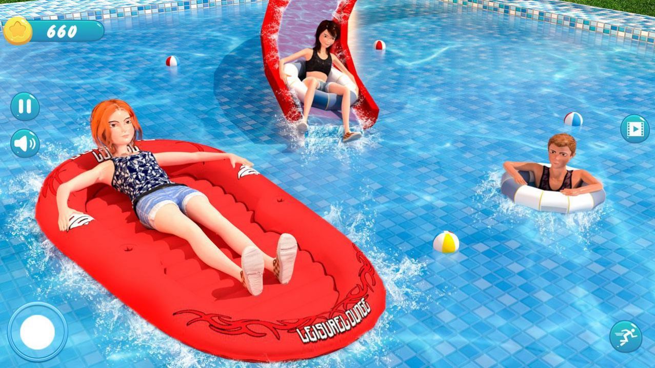 水上公园滑梯竞速图2