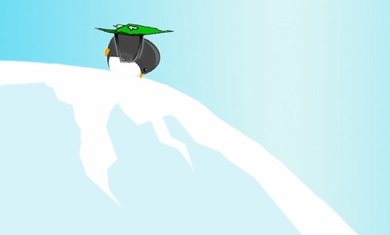企鹅学飞图1