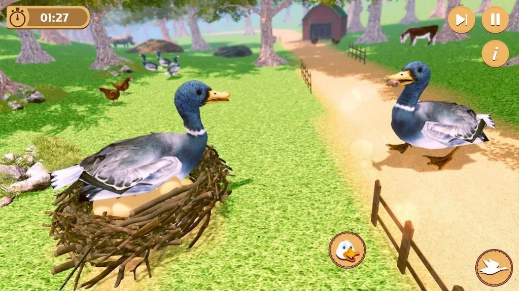 鸭子家庭生活模拟器3D图1