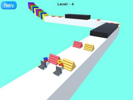 楼梯比赛3D图2