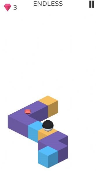 立方体尖刺跑图2