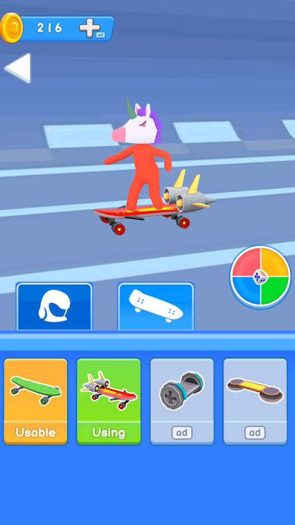 疯狂滑板比赛Crazy Skate Race图2
