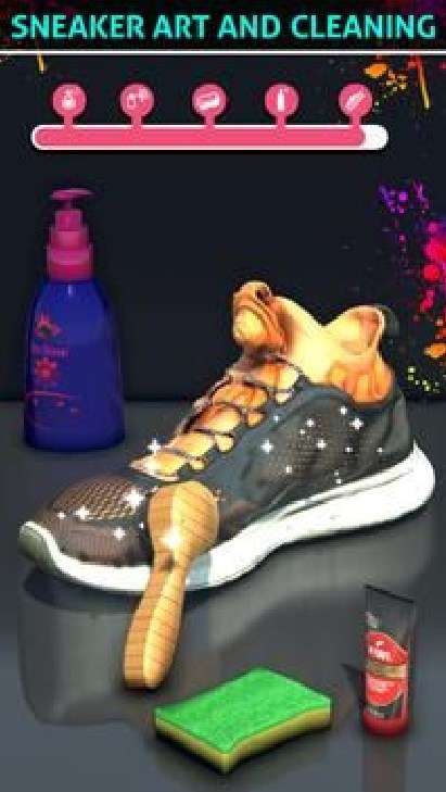 运动鞋清洁模拟器图1