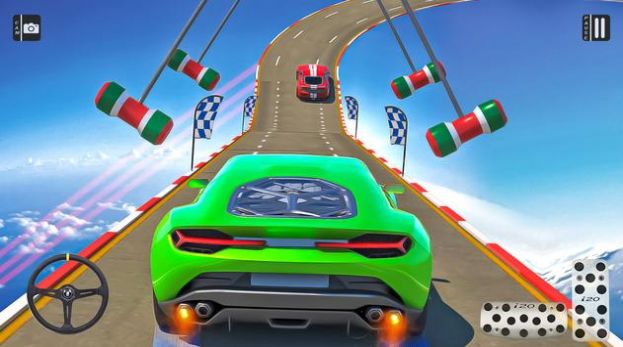 超跑巨型坡道特技3D图2