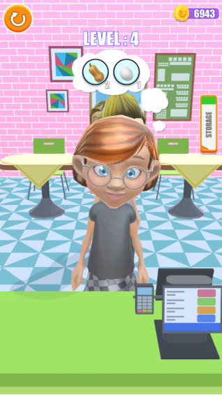 沙拉小店3D图2