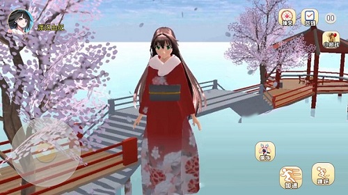 樱花校园汉服模拟图3