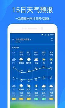 天气预报APP图3
