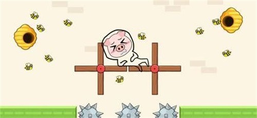 疯狂猪猪画线救援图3