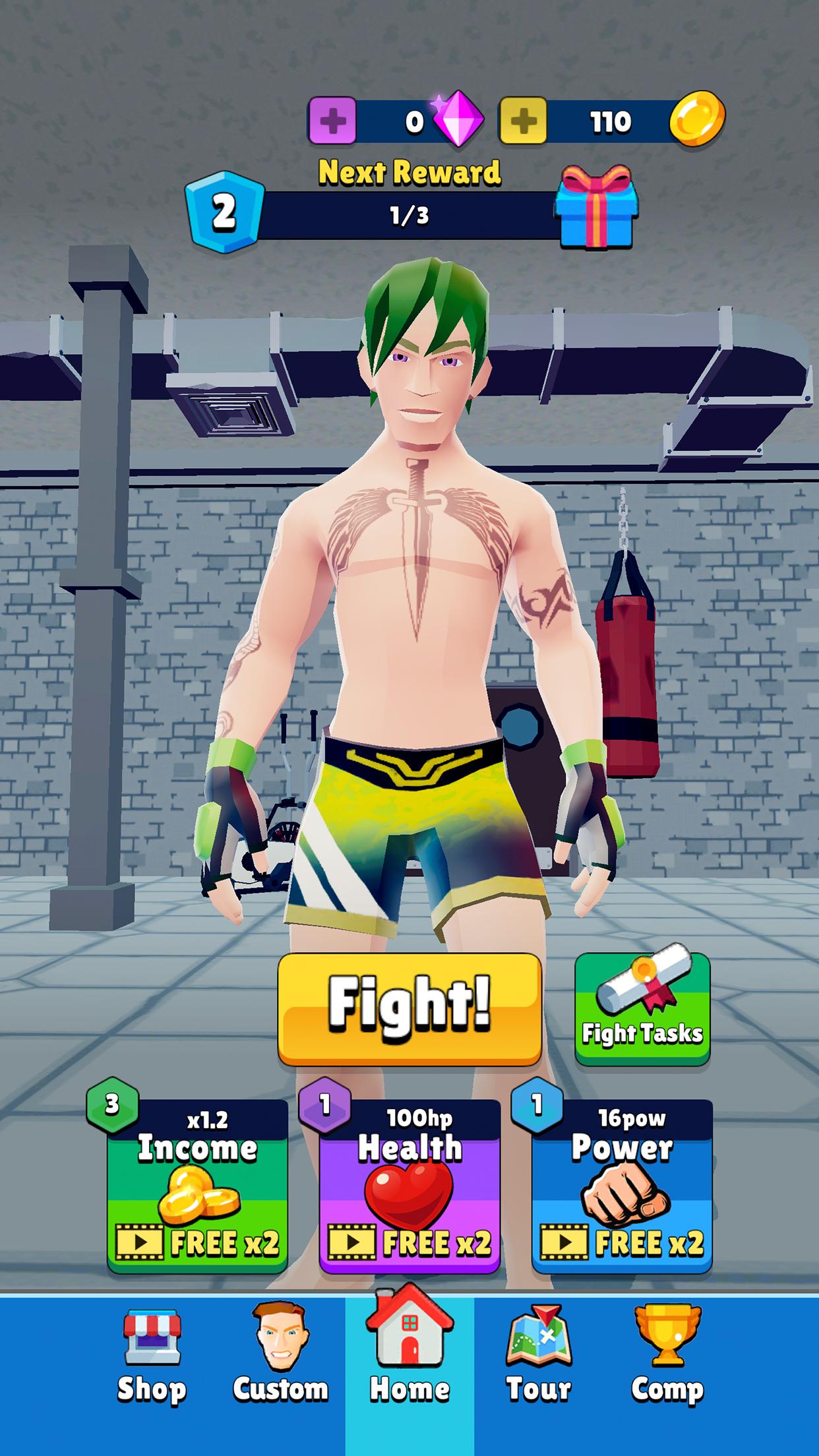 拳击战斗2Swipe Fight 2图3