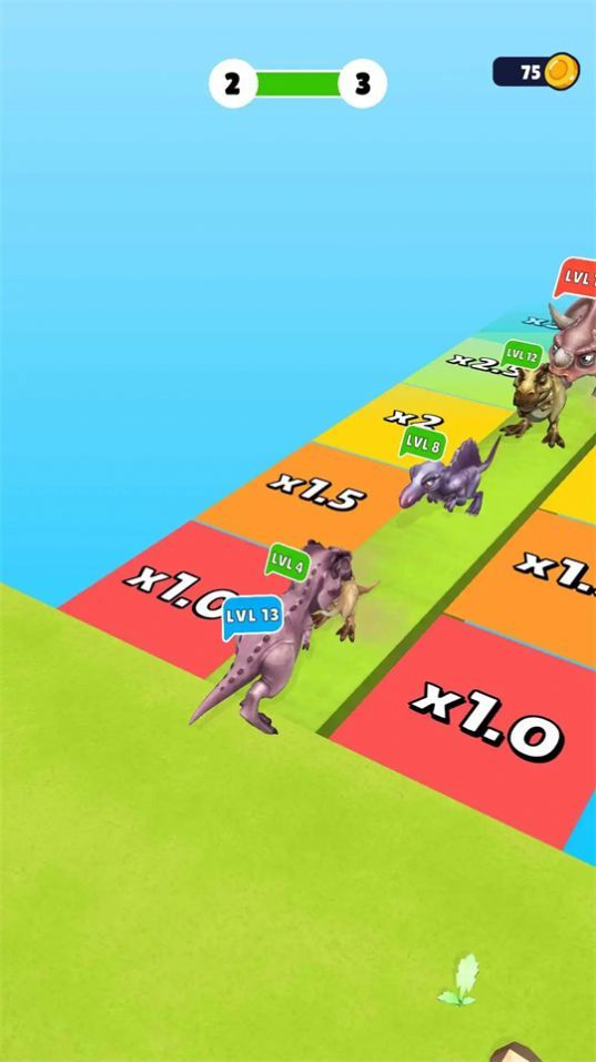 恐龙战争合并奔跑图1