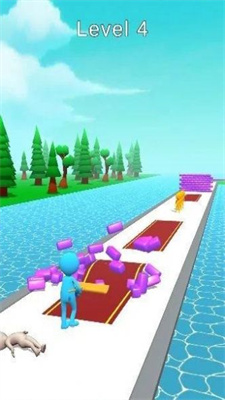 卷地毯3D图3