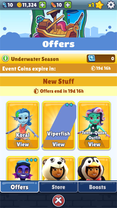 地铁跑酷水下城魔改版本图3