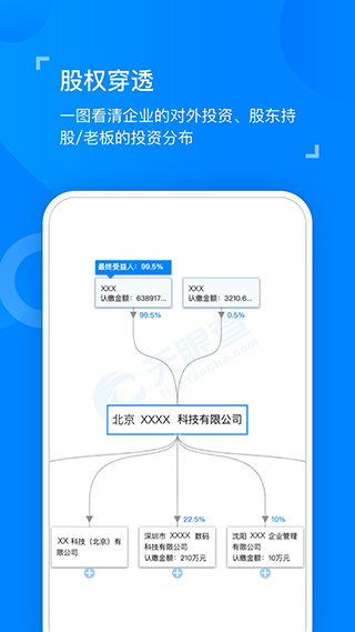 天眼查企业查询app截图1