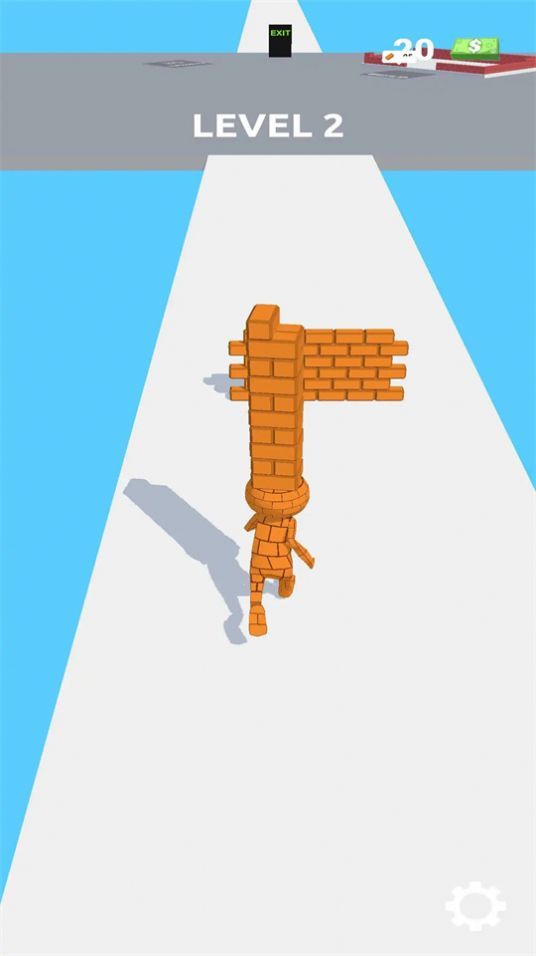 砖人冲刺奔跑图1