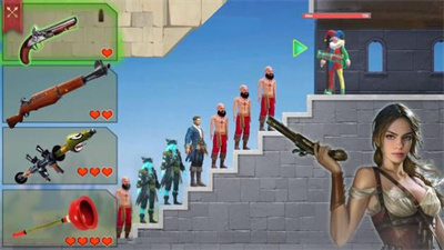 子弹弹射骷髅岛历险记