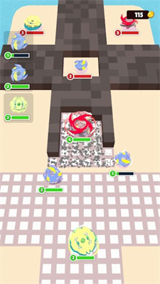 陀螺旋转碰撞图2