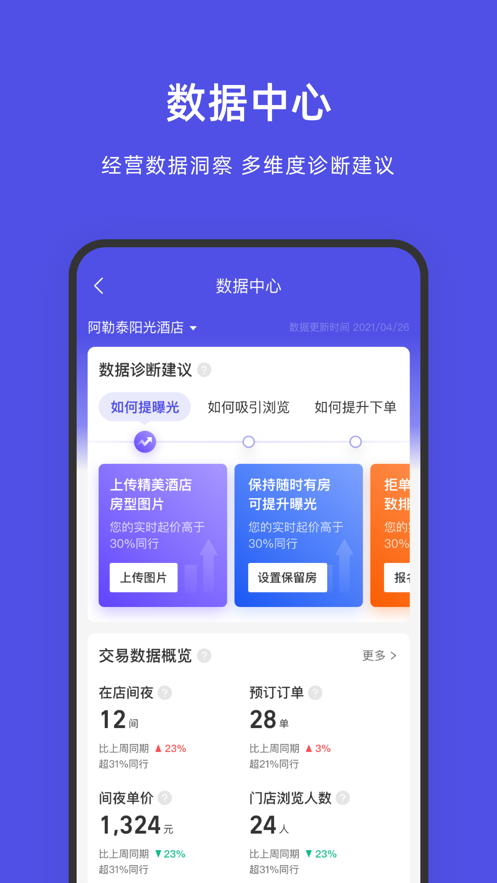 飞猪酒店商家版app图4