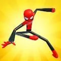 蜘蛛英雄火柴人无限金币SpiderHeroStickmanRopeGang图标
