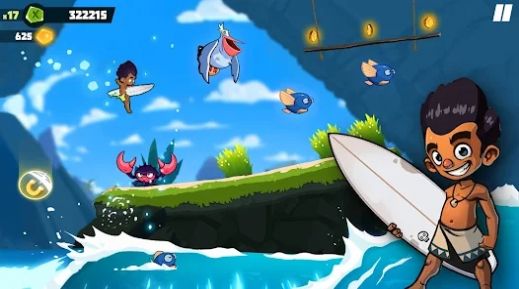 寿司冲浪粉碎海浪图3